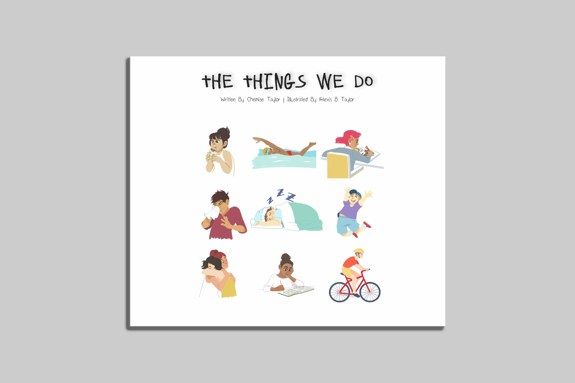 action identification children's book from my skills books